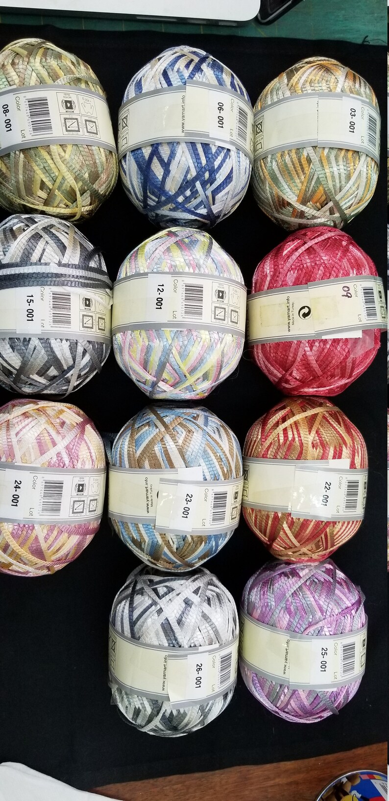 Ribbon/yarn Vintage Polyester 1/8 Wide Flat Ribbon Etsy