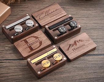 Groomsmen Gifts Cufflinks Personalized, Engraved Cuff Links Weddind Best Man Gift