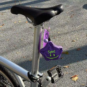 Gestickter Stern Smiley Beutel, Mini Tasche mit Handschlaufe, Ohrring Münzhalter