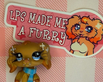 LPS Made Me a Furry | Littlest Pet Shop Vinyl Waterproof Sticker