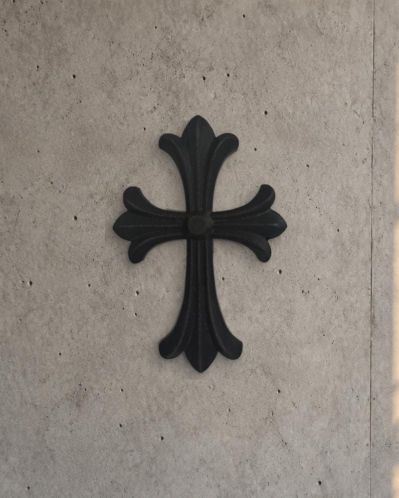 Chrome Hearts Cross for Wall - Etsy