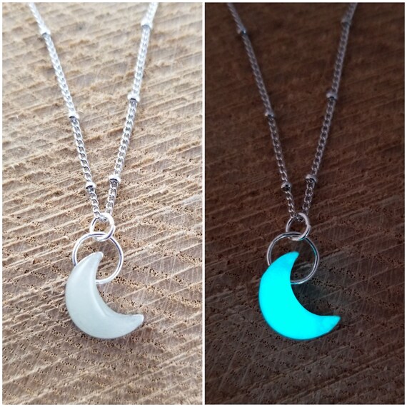 luminous moon necklace