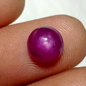 100% Natural Top Quality Pink Ruby star Cabochon Loose Gemstone Attractive Look beautiful Ruby star Jewelry making Ring 8.30x6mm 4.10 Ct