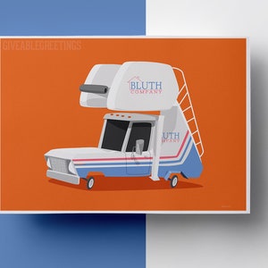 Arrested Development Staircar Cartoon Art Print image 1