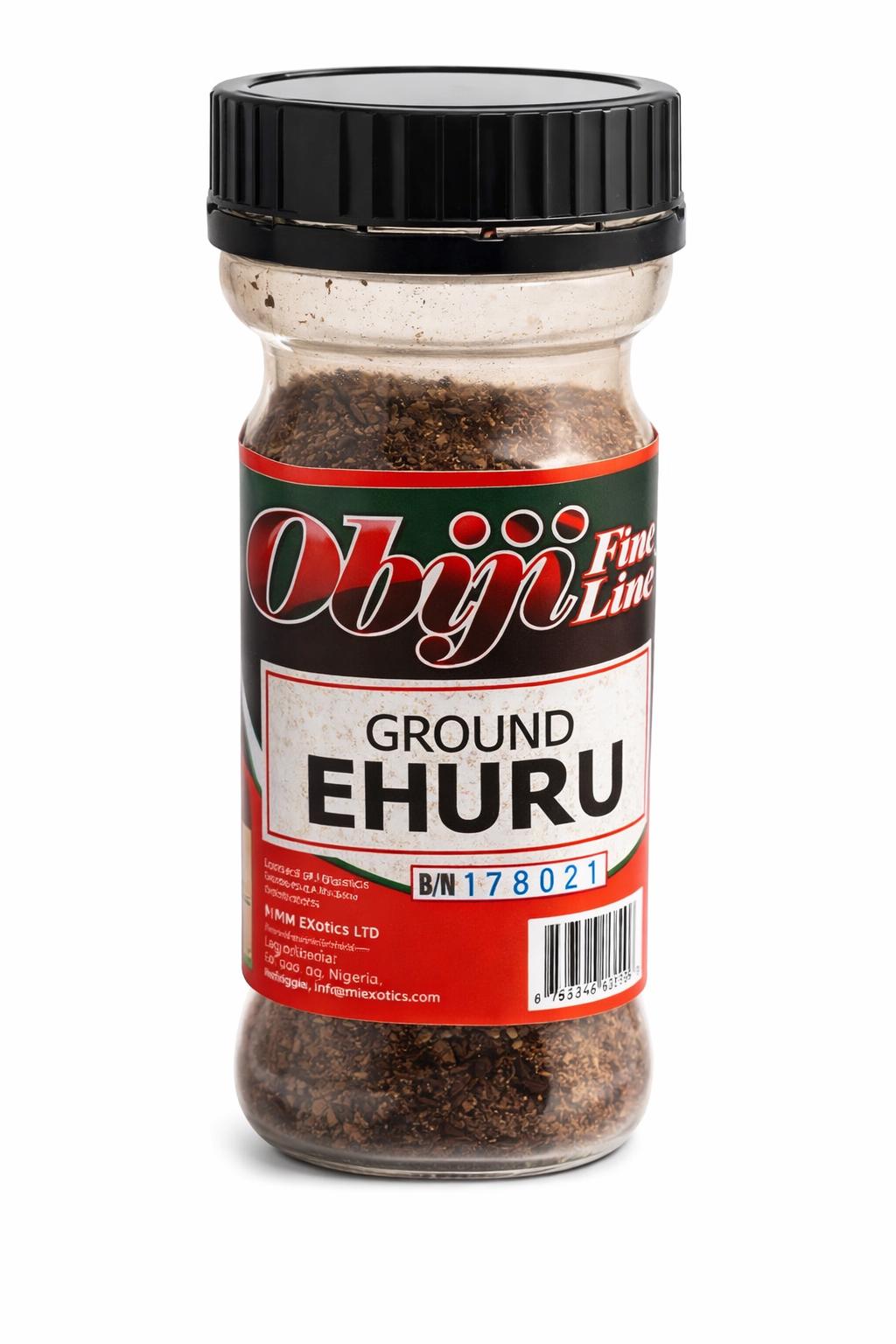 Obiji Fine Line Ground Ehuru (african Calabash Nutmeg) – 100% Pure ...