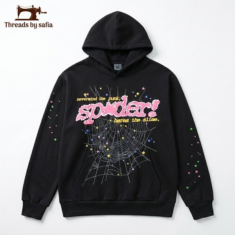 Sp5der pink hoodie - Etsy 日本