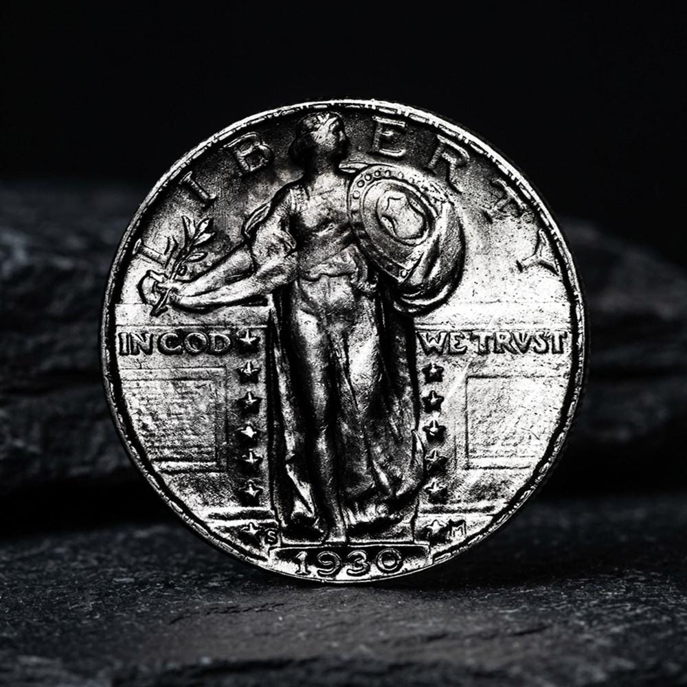 Quarter dollar - Etsy 日本