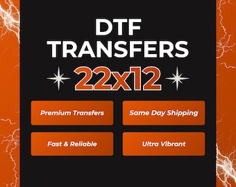 Custom DTF Transfer: Heat Transfers, Gang Sheets, Iron on Full color Sheets