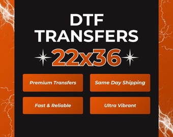 DTF Transfer: Gang Sheets, Heat Transfers,  Direct to Film, Iron on decals