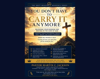 You Don't Have To Carry It Anymore | Ministry Toolkit | Ministry Resource | Digital Download