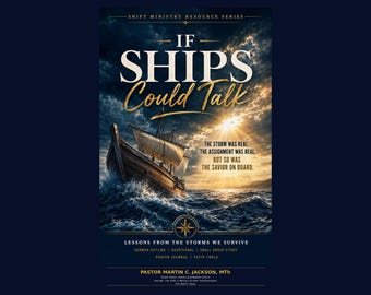 Si los barcos pudieran hablar / Kit de herramientas para sermones / Recurso para el ministerio / Recurso para pastores