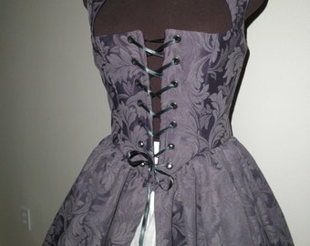 Deep Purple Renaissance Halloween Over Gown Dress Purple Made to fit you!