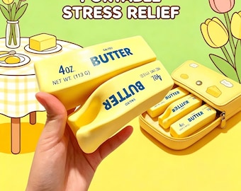 Butter Squishy Toy: Slow Rebound Stress Relief Desktop Decor (4oz)