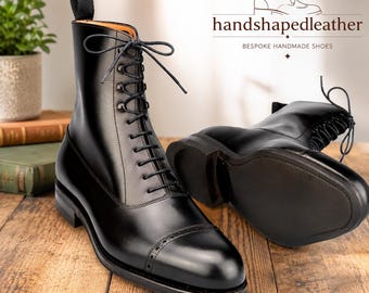 Bespoke Leather Boots for Men | Elegant Formal & Business Footwear