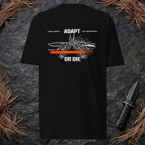 Cyberpunk Multi-Tool T-Shirt Disconnect Protocol Graphic Tee Tactical MultiTool Shirt Industrial Darkwear Techwear