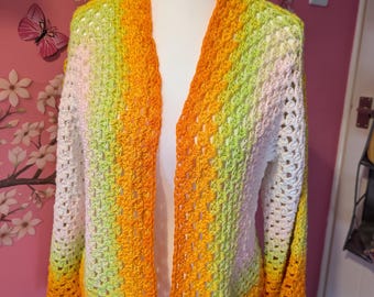Handmade crochet hexicardi
