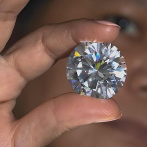 ZERTIFIZIERTE 1.18 Karat Naturdiamant D Klasse RUNDE LOOSE VVS 1 / 7 mm