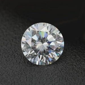 Diamante naturale certificato da 1,00 carati grado D, rotondo sciolto VVS1/7 mm