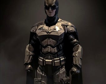 Batman Cosplay Suit, Dark Knight Costume, Premium Superhero Armor, Comic Con Cosplay Outfit, Movie Inspired Vigilante Costume