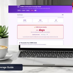 Guia de Cobertura COBRA | Mantiene Tu Seguro Medico | Descarga Digital
