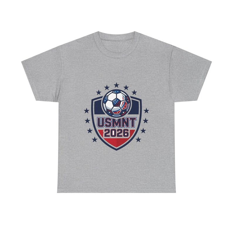 USMNT 2026 Shield voetbalshirt | T-shirt met Amerikaans voetballogo afbeelding 6