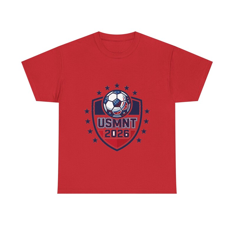 USMNT 2026 Shield voetbalshirt | T-shirt met Amerikaans voetballogo afbeelding 9