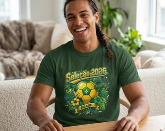 Seleção 2026 voetbalshirt Brazilië | Braziliaanse voetbalshirtstijl