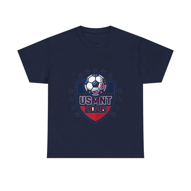 USMNT 2026 Shield voetbalshirt | T-shirt met Amerikaans voetballogo afbeelding 8