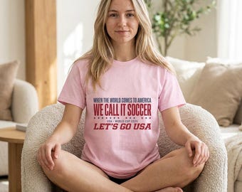 Wij noemen het voetbal T-shirt | Let's Go, VS, WK 2026