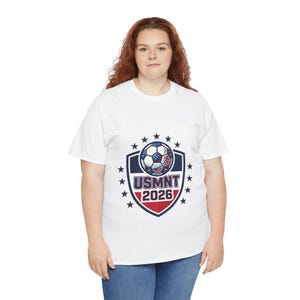 USMNT 2026 Shield voetbalshirt | T-shirt met Amerikaans voetballogo afbeelding 15