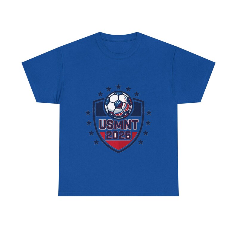 USMNT 2026 Shield voetbalshirt | T-shirt met Amerikaans voetballogo afbeelding 7