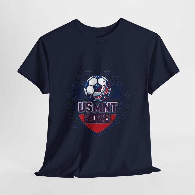 USMNT 2026 Shield voetbalshirt | T-shirt met Amerikaans voetballogo afbeelding 14