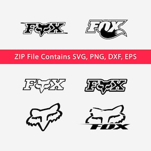 Fox Racing Logo Svg - Etsy