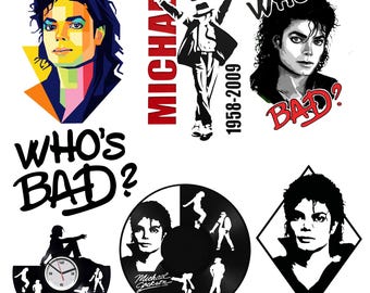 Michael jackson PNG SVG,80s Music Designs, King of pop  Png ,MJ Graphic Poster, Digital Download