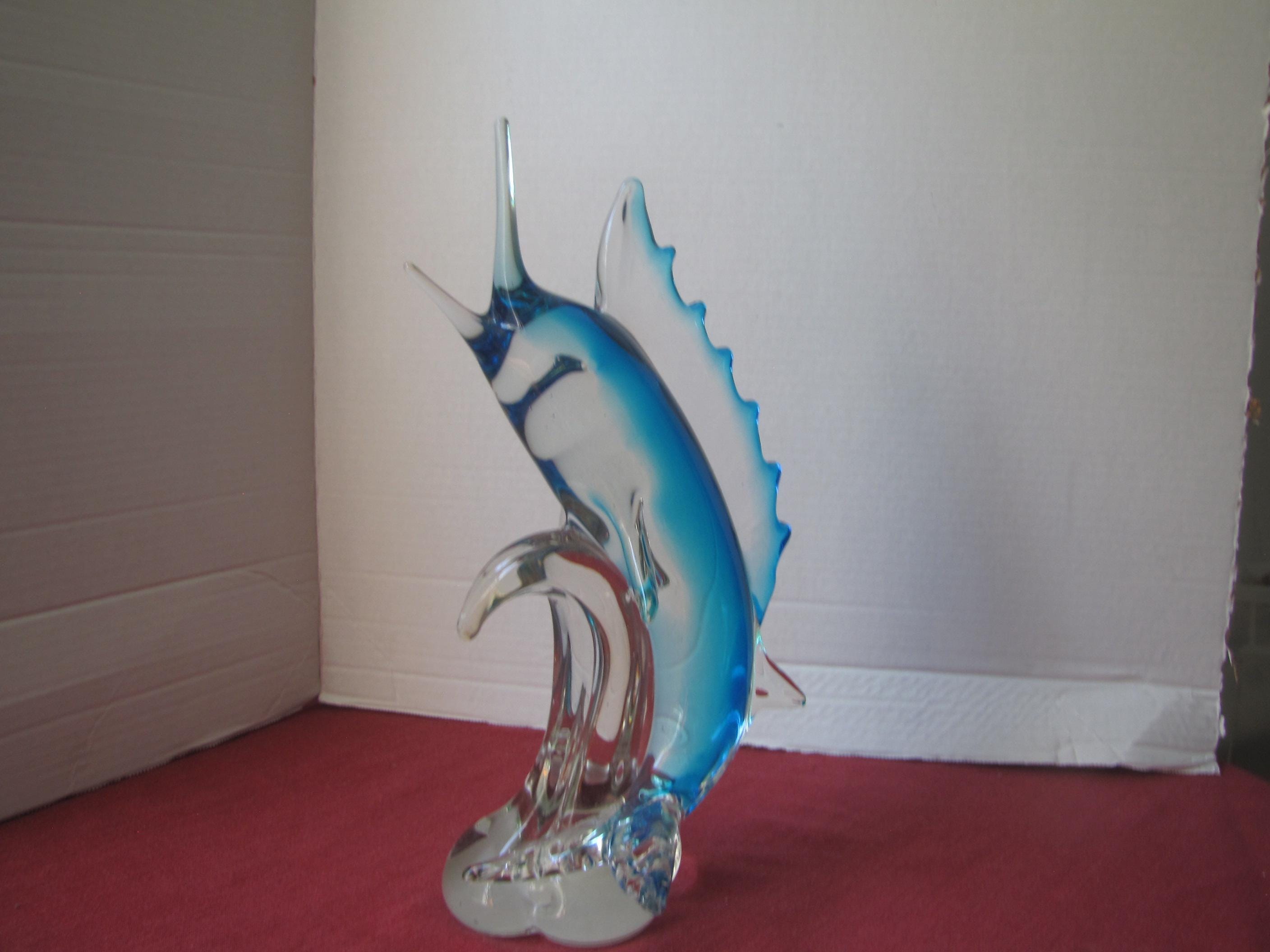 Blue Marlin Figurine - Etsy