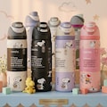 Snoopy Owala Water Bottle 32 Oz, Cute Peanuts Inspired Wrap, Custom Tumbler Sticker, Kawaii Bottle Design, Personalized Gift product logo