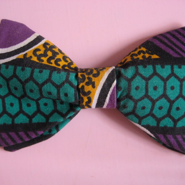 Vintage Bow Tie Multi Colored
