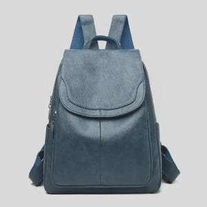 coach blue backpack purse Court Backpack In Signature Denim | Bags | Coach