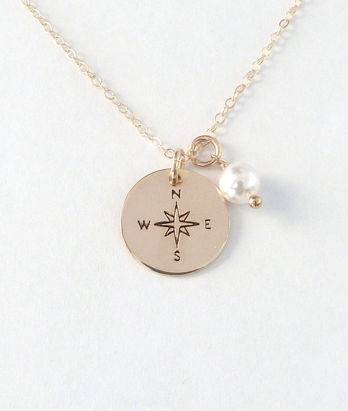 Custom Coordinates Rose Gold CoordinateJewelry Latitude Etsy
