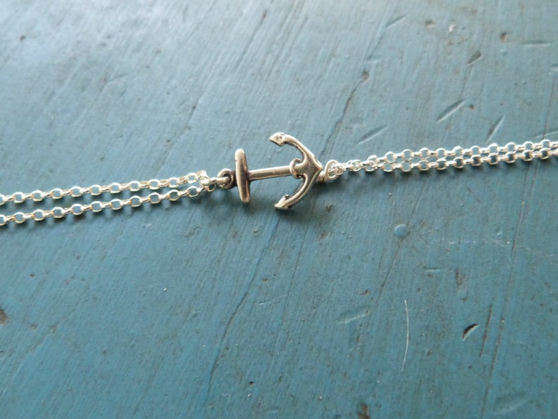 Silver Anchor Bracelet Cruise theme gift for her,nautical jewelry Navy Wife Bridesmaid Jewelry Bridesmaid Bracelet Beach Wedding