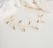 Gold Boho Hair Vine, Wedding Hair Accessories, Bridal Hair Piece, Gold Leaf Vine, Wedding Hair Accessories, Bridesmaid Hair Pin, Leaf Vine 