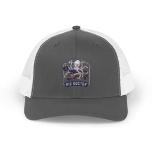 Vintage Motorcycle Rider Snapback Cap | Retro Biker Patch Trucker