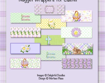 E76 - Nugget Wrappers for Easter - Digital Download