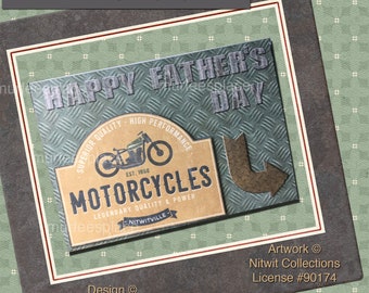 E87 - Father's Day Pop-Up Card- Digital Download