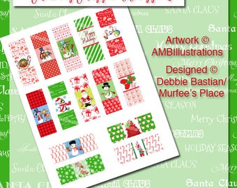 E62-Holiday Nugget Wrappers -Digital Download