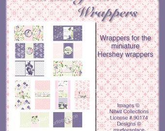 E81-Birdsong Mini Wrappers - Digital Download