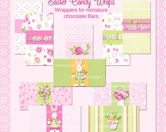 E16-Ostern Candy Wraps für Minis-Download