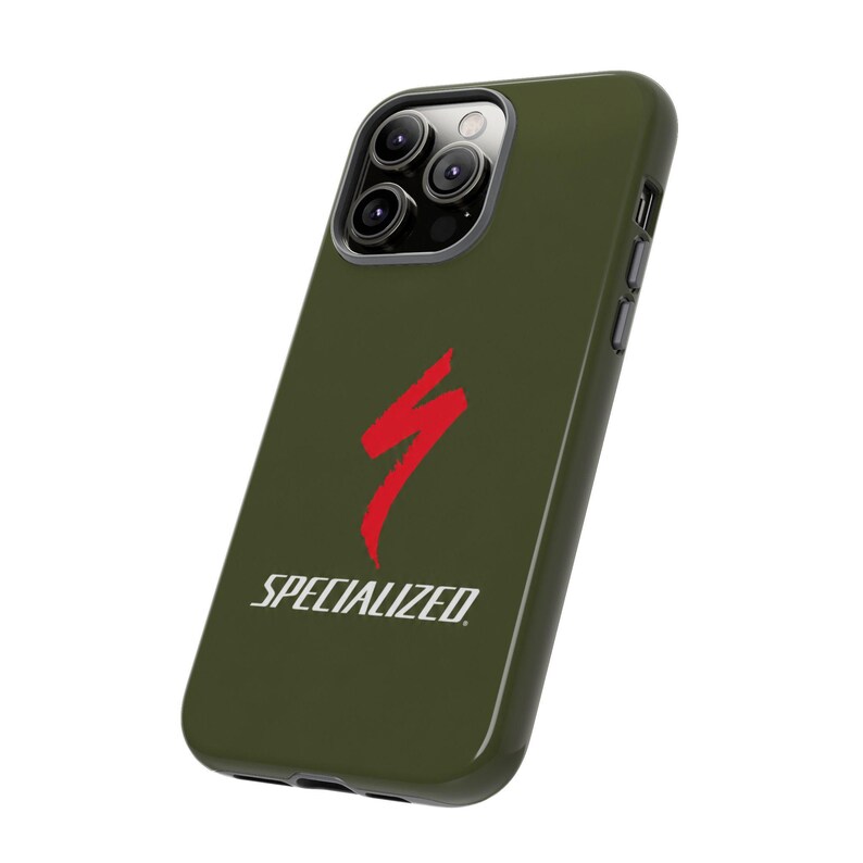 Specialized Bike Logo Phone Case | Olive Green Cycling Case for iPhone & Samsung Google Pixel | MTB Road Bike Rider Gift image 8