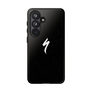 Specialized Logo Phone Case | Minimal Black Cycling iPhone Case | MTB Rider Cover | Bicycle Aesthetic Gift image 9