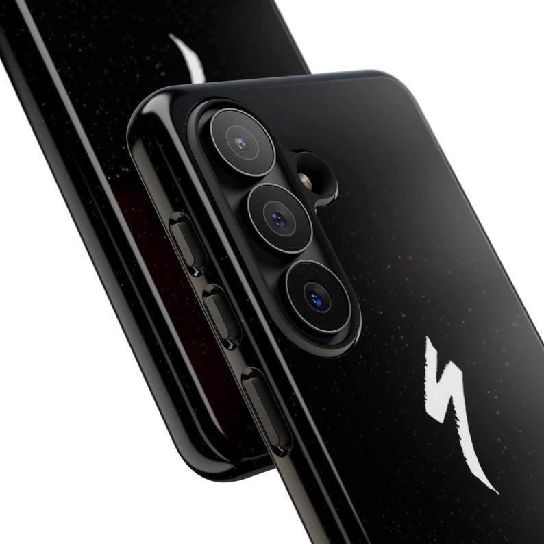 Specialized Logo Phone Case | Minimal Black Cycling iPhone Case | MTB Rider Cover | Bicycle Aesthetic Gift image 11